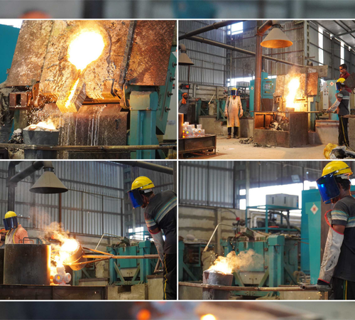Investment Casting In-House 75 Ton Capacity Facility